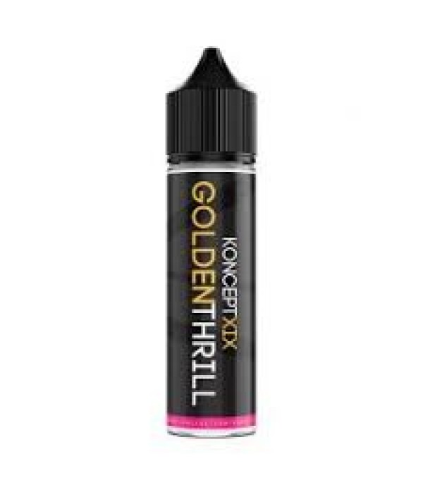 KONCEPT XIX GOLDEN THRILL 50ML E LIQUID 80VG E JUICE 0MG VAPE