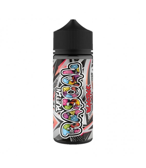 PUFFIN RASCAL BLACKJACK  100ML SHORTFILL E LIQUID 70VG VAPE