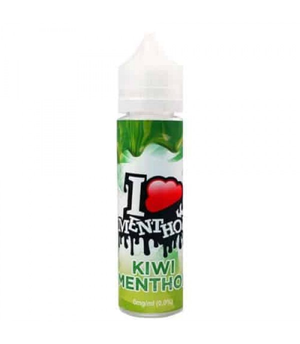 KIWI MENTHOL ELIQUID BY I LOVE VG IVG MENTHOL 50ML SHORTFILL E LIQUID 70VG VAPE