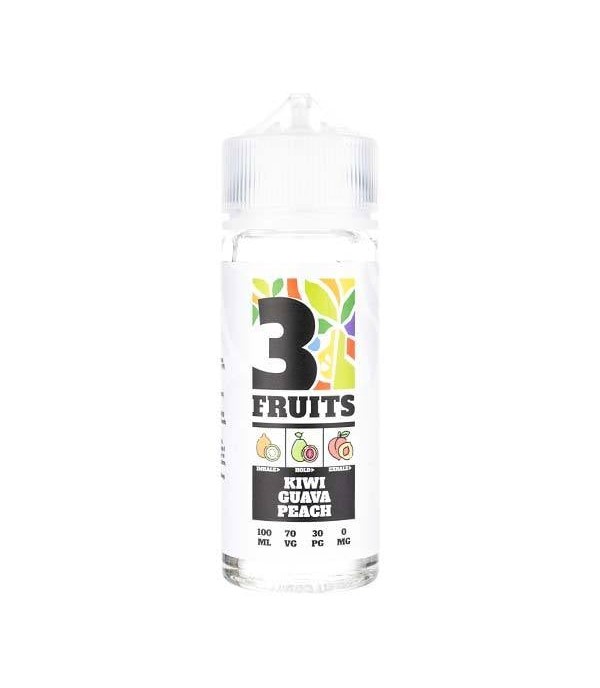 Kiwi Guava Peach By 3 Fruits 100ML E Liquid 70VG Vape 0MG Juice