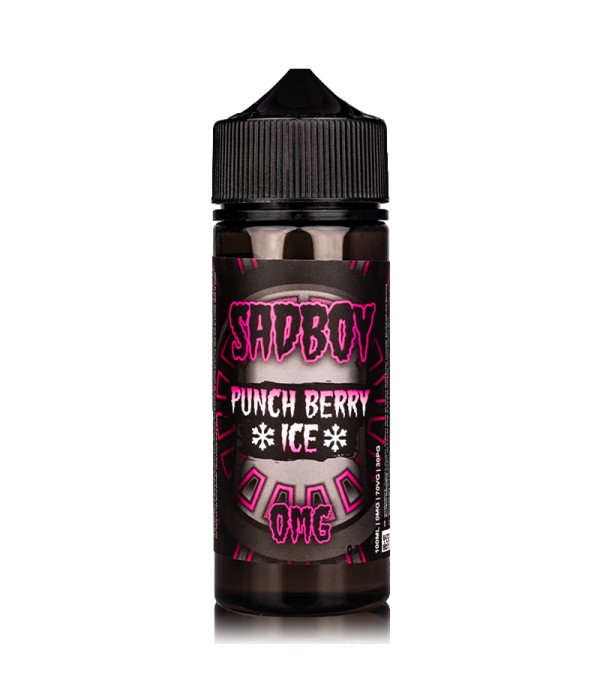 PUNCH BERRY ICE BY SADBOY E-LIQUID 100ML SHORTFILL 75VG VAPE 0MG JUICE