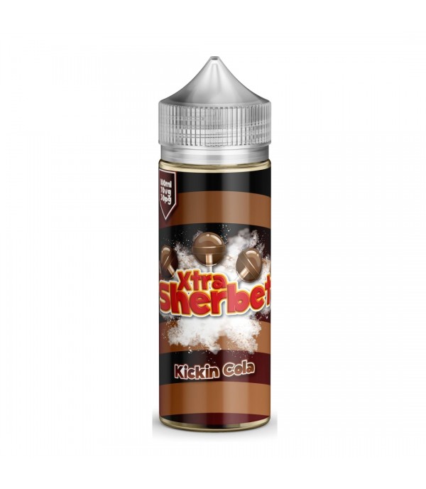 Kickin Cola XTRA Sherbet. 100ML E-liquid, 0MG vape, 70VG/30PG juice