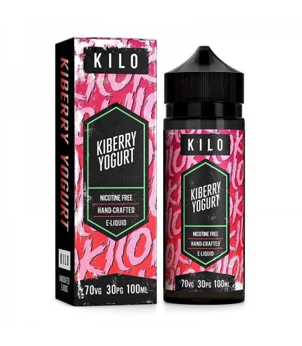 Kiberry Yogurt by Kilo, 100ML E Liquid, 70VG Vape, 0MG Juice