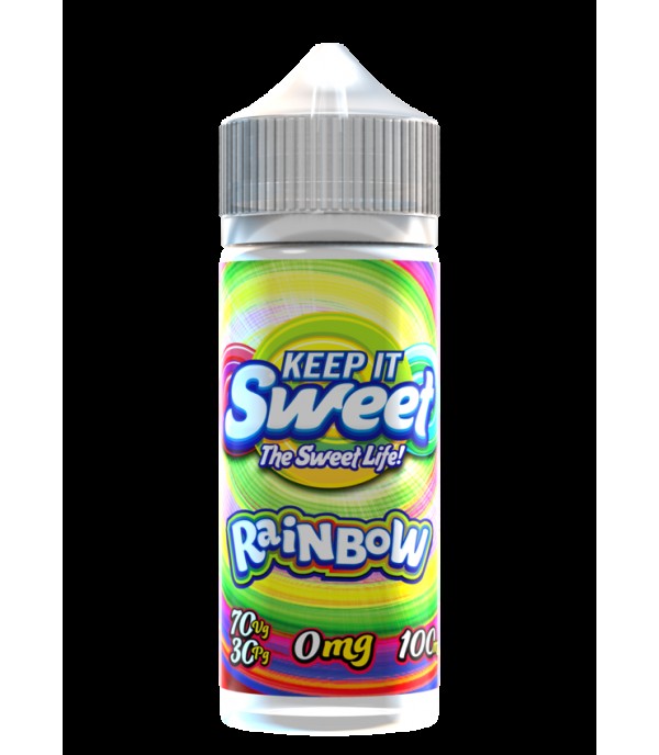 Rainbow - Keep It Sweet 100ml E-liquid Juice 70VG Vape