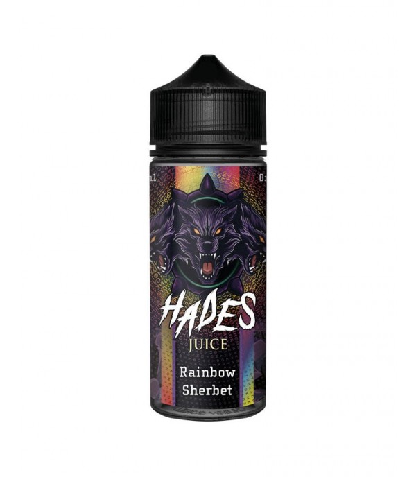 Rainbow Sherbet By Hades 100ML E Liquid 70VG Vape 0MG Juice Shortfill