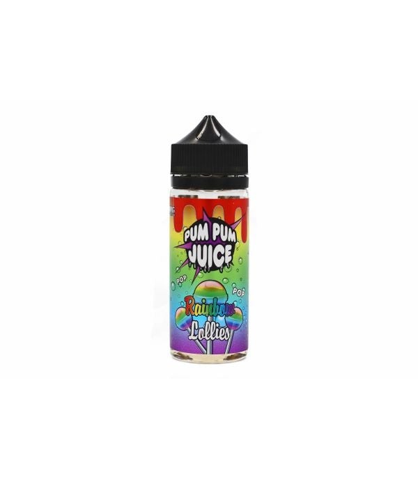 Rainbow Lollies by Pum Pum Juice. 0MG 100ML E-liquid. 70VG/30PG Vape Juice