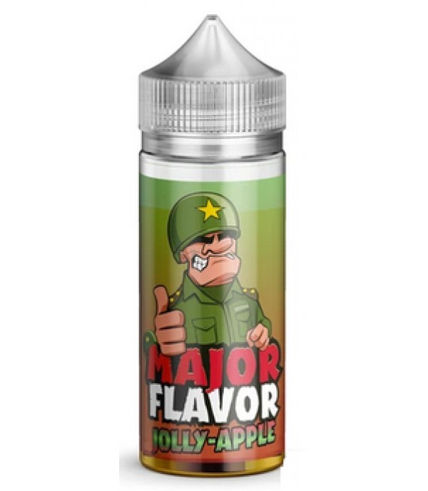 Jolly Apple by Major Flavor, 100ML E Liquid, 70VG Vape, 0MG Juice