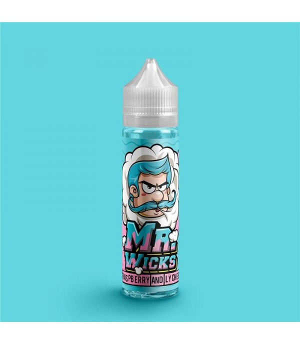 Raspberry & Lychee E-Liquid by Mr Wicks - 50ml Shortfill E Liquid 70VG Vape