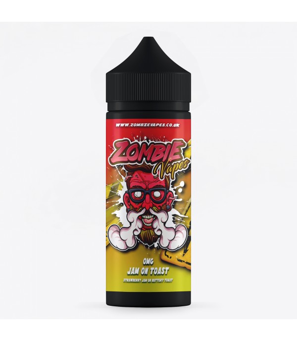 Jam On Toast By Zombie Vapes, 50ML E Liquid, 70VG Vape, 0MG Juice