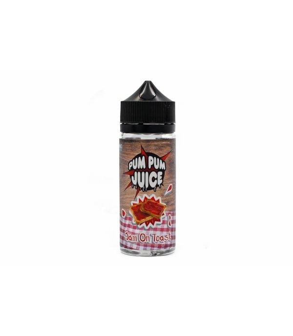 Jam on Toast by Pum Pum Juice. 0MG 100ML E-liquid. 70VG/30PG Vape Juice