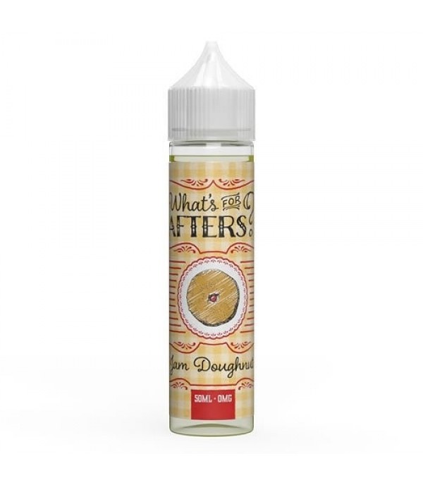 Jam Doughnut by What's For Afters? 50ML E-liquid, 0MG Vape, 70VG Juice