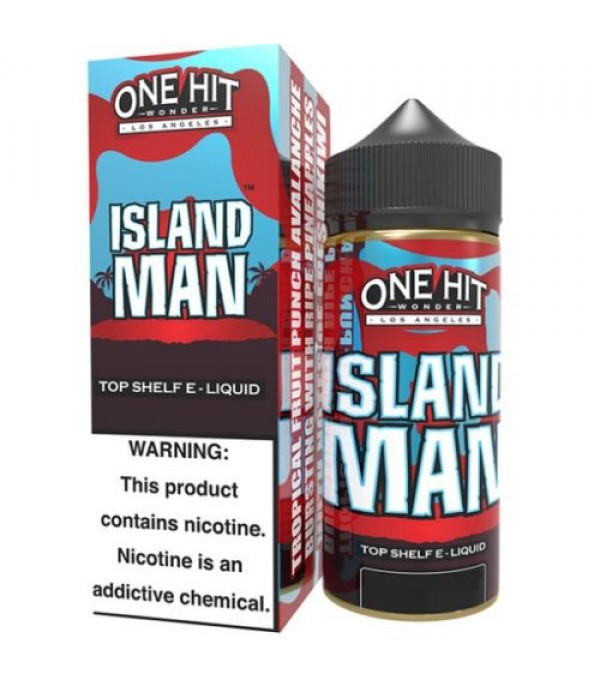 ISLAND MAN – ONE HIT WONDER 100ML SHORTFILL E LIQUID 80VG VAPE