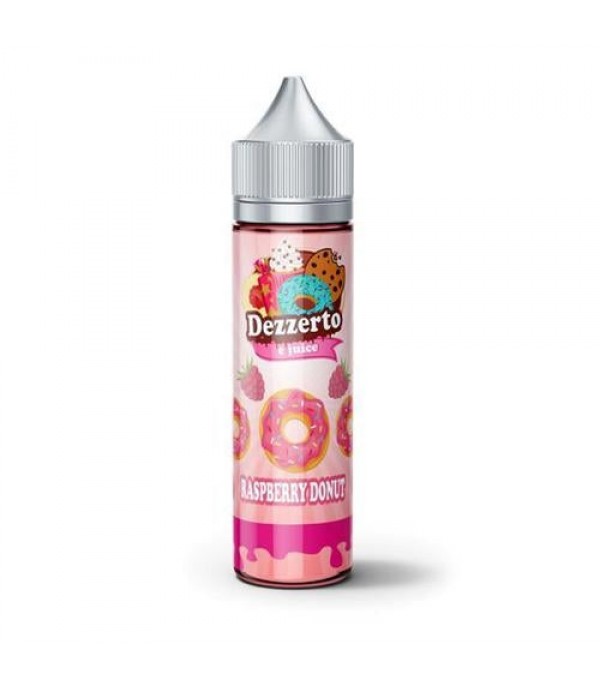 Raspberry Donut By Dezzerto 50ML E Liquid 70VG Vape 0MG Juice