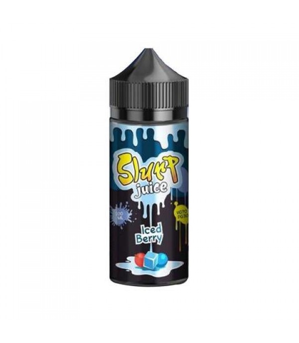 Iced Berry - Slurp Juice, 100ML E Liquid, 70VG Vape, 0MG Juice, Shortfill