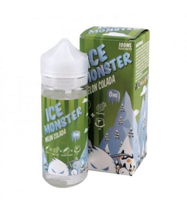 ICE MONSTER – MELON COLADA 100ML SHORTFILL E LIQUID 75VG VAPE