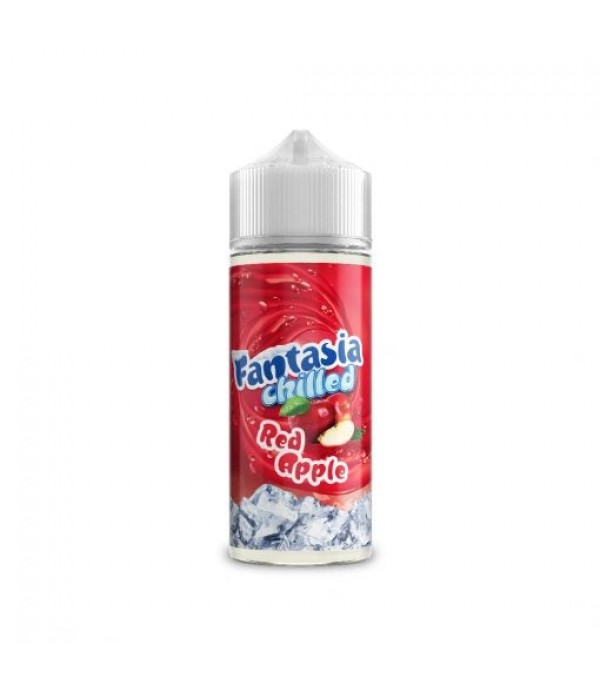 Red Apple By Fantasia Chilled 100ML E Liquid 70VG Vape 0MG Juice