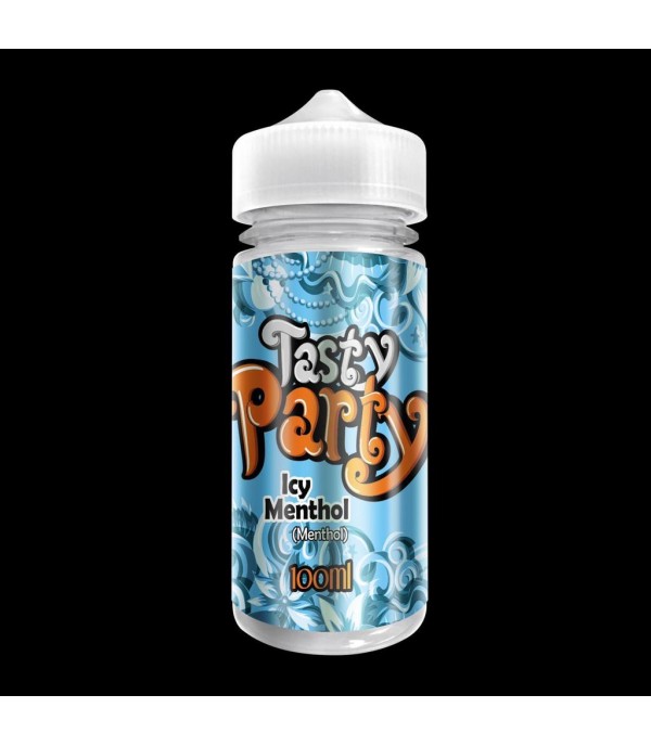 Ice Menthol by Tasty Party. 100ML E-liquid, 0MG vape, 70VG/30PG juice