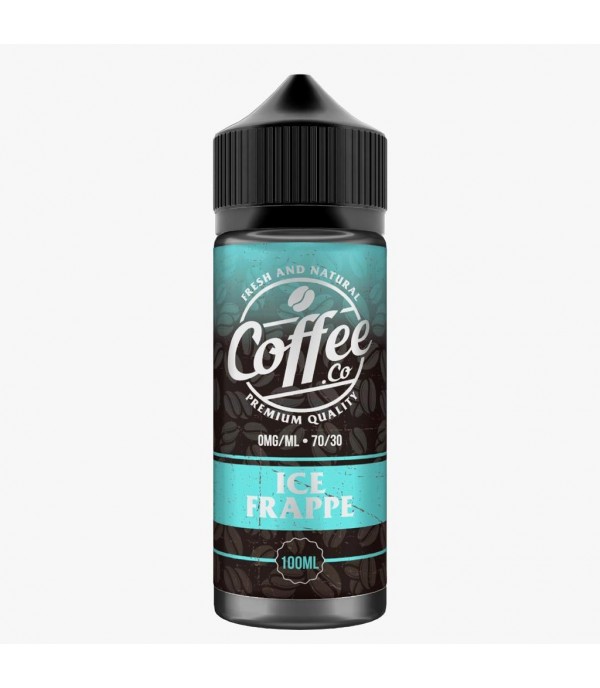 Ice Frappe By Coffee Co 100ML E Liquid 70VG Vape 0MG Juice