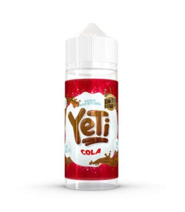 Ice Cold Cola By Yeti 100ML E Liquid 70VG/30PG Vape 0MG Juice Short Fill