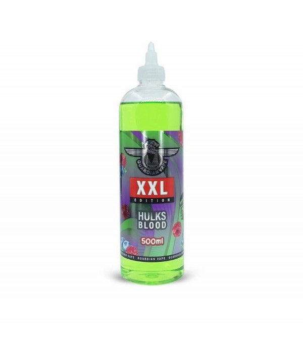 Hulks Blood By Guardian Vape XXL Edition 500ML E Liquid 70VG Vape 0MG Juice