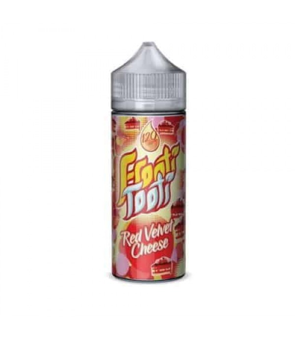 RED VELVET CHEESE E LIQUID BY FROOTI TOOTI 100ML SHORTFILL 70VG VAPE