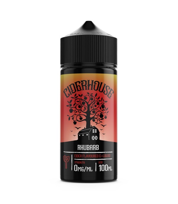 Rhubarb - Ciderhouse, 100ML E Liquid, 70VG Vape, 0MG Juice, Shortfill