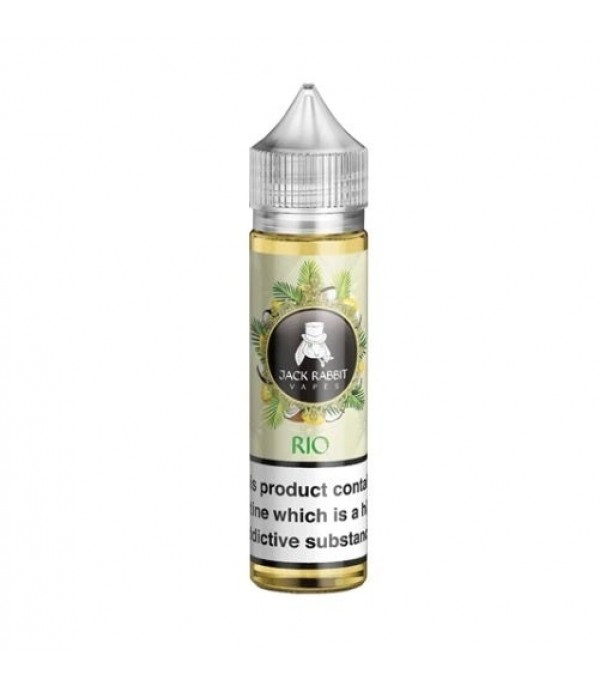 Rio By Jack Rabbit Vapes 50ML E Liquid 70VG Vape 0MG Juice