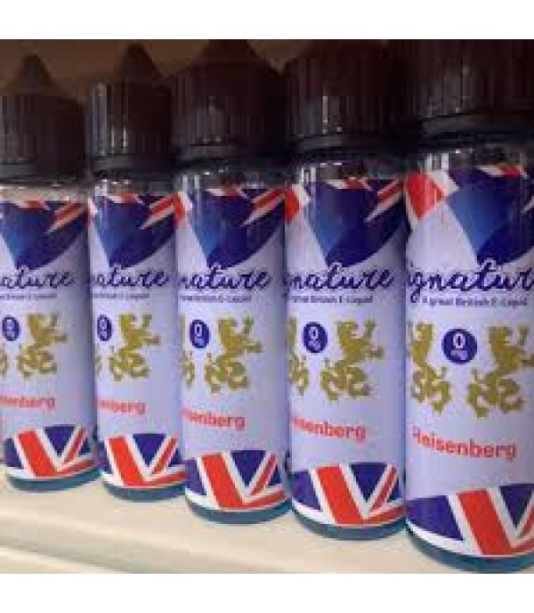 Heisen-berg by Signature 50ml E Liquid Juice 50VG Vape Shortfill