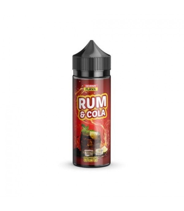 Rum And Cola by Horny Flava. 100ML E-liquid, 0MG Vape, 70VG Juice