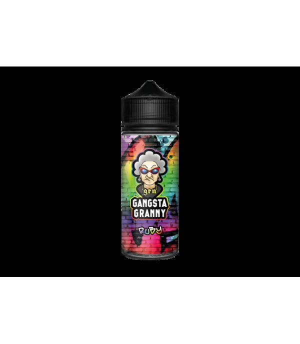 Ruby By Gangsta Granny 100ML E Liquid 70VG Vape 0MG Juice