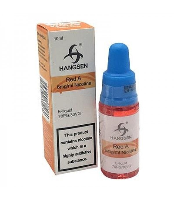 HANGSEN RED A 10ML TPD E LIQUID JUICE 3MG/6MG/12MG/18MG MULTIBUY