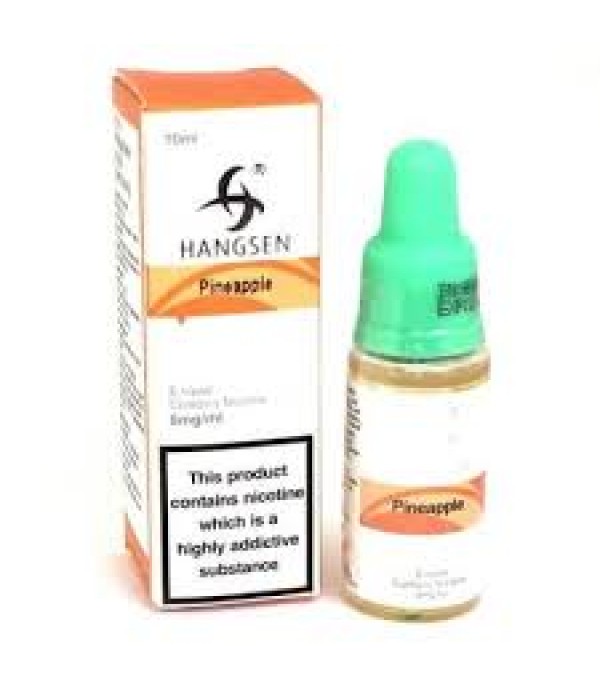 HANGSEN PINEAPPLE 10ML TPD E LIQUID JUICE 3MG/6MG/12MG/18MG MULTIBUY