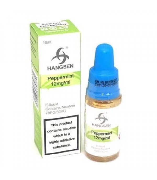 HANGSEN PEPPERMINT 10ML TPD E LIQUID JUICE 3MG/6MG/12MG/18MG MULTIBUY