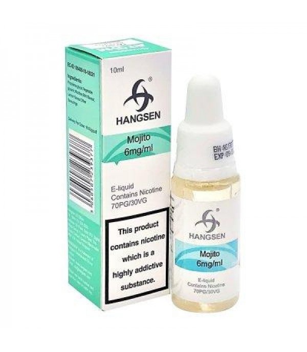 HANGSEN MOJITO 10ML TPD E LIQUID JUICE 3MG/6MG/12MG/18MG MULTIBUY