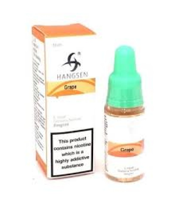 HANGSEN GRAPE 10ML TPD E LIQUID JUICE 3MG/6MG/12MG/18MG MULTIBUY