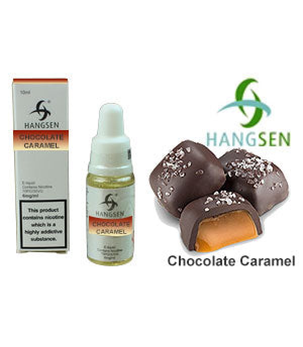 HANGSEN CHOCOLATE CARAMEL 10ML TPD E LIQUID JUICE 3MG/6MG/12MG/18MG MULTIBUY