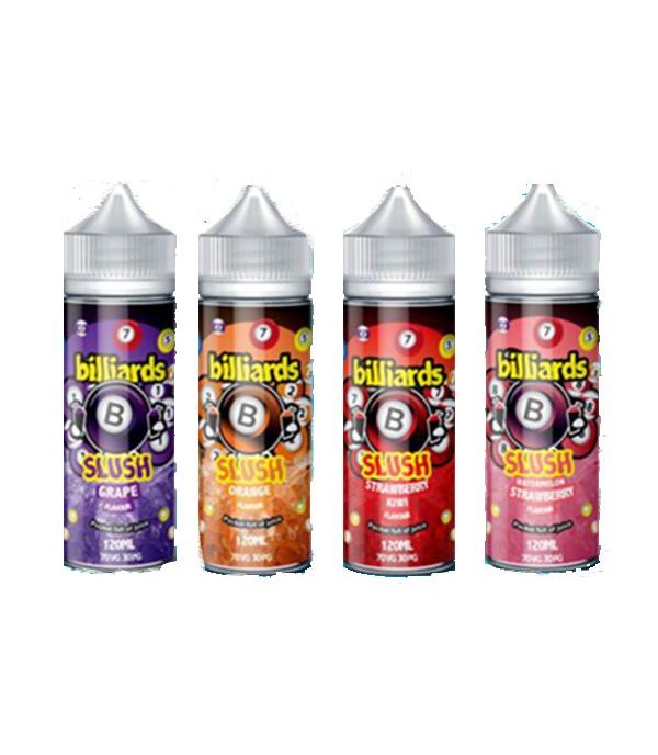 Slush Range - Billiards 100ML E Liquid 70VG Vape 0MG Juice