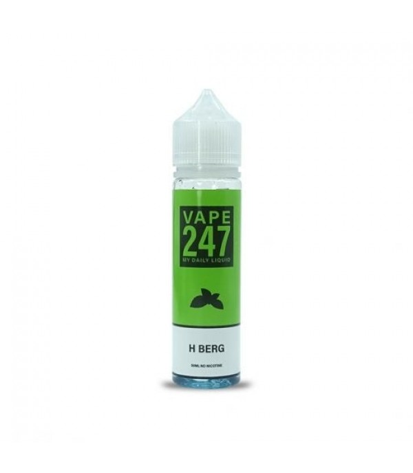 H Berg By Vape 247, 50ML E Liquid 70VG Vape 0MG Juice