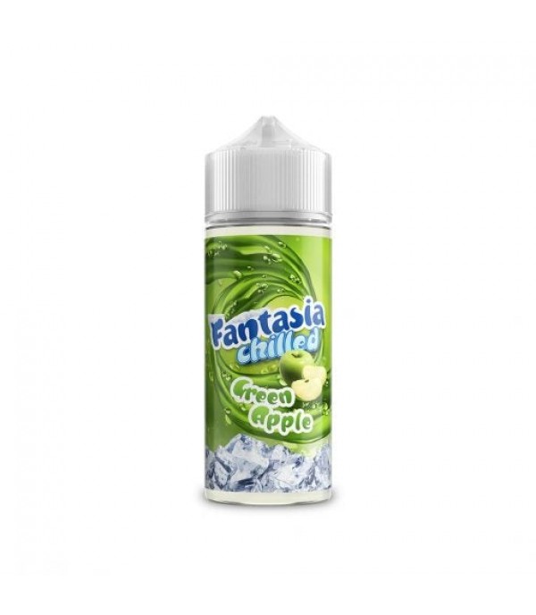 Green Apple By Fantasia Chilled 100ML E Liquid 70VG Vape 0MG Juice