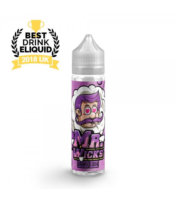 Grape Soda E-Liquid by Mr Wicks - 50ml Shortfill E Liquid 70VG Vape