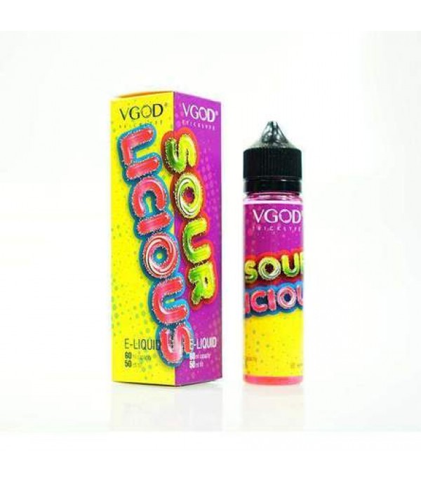 Sourlicious By Vgod 50ML E Liquid 70VG Vape 0MG Juice