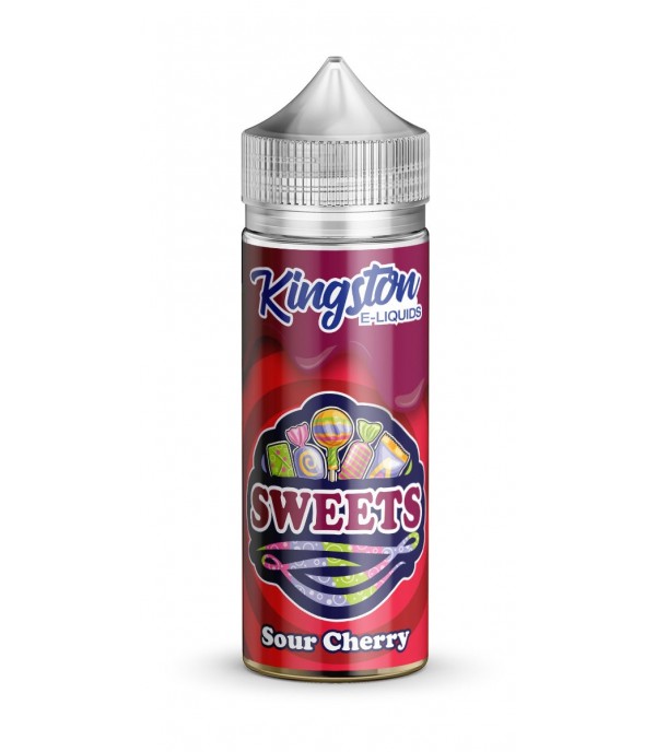 Sour Cherry by Kingston 100ml New Bottle E Liquid 70VG Juice