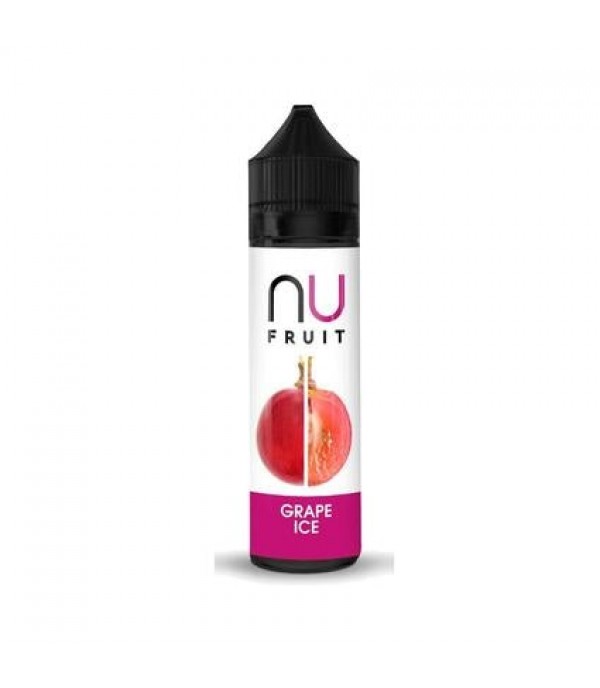 Grape Ice By Nu Fruit 100ML E Liquid 70VG Vape 0MG Juice