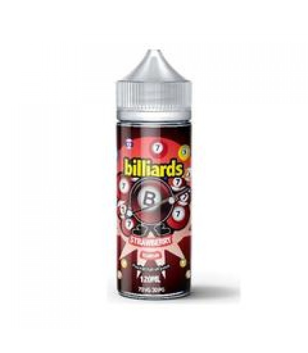 Strawberry - Billiards 100ML E Liquid 70VG Vape 0MG Juice