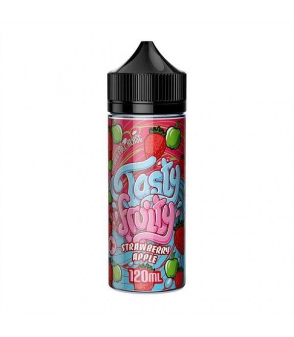 STRAWBERRY APPLE BY TASTY FRUITY 100ML SHORTFILL E LIQUID 70VG VAPE