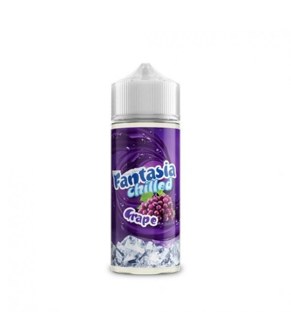 Grape By Fantasia Chilled 100ML E Liquid 70VG Vape 0MG Juice