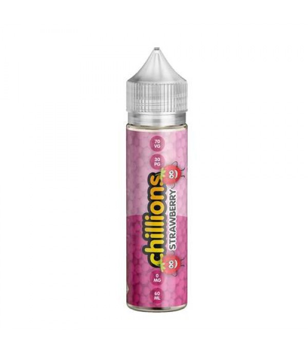 Strawberry by Chillions 50ML E Liquid 70VG 30PG Vape 0MG Juice