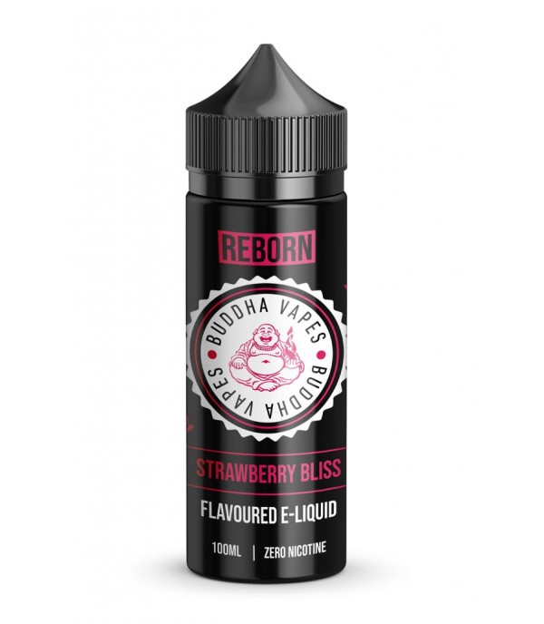 Strawberry Bliss - Reborn by Buddha Vapes 100ML E Liquid 80VG Vape 0MG Juice