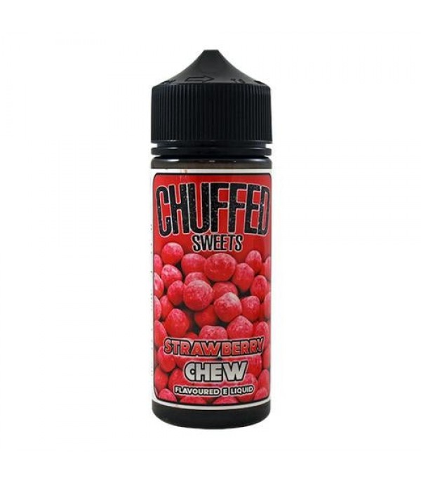 Strawberry Chew - Sweets By Chuffed 100ML E Liquid 70VG Vape 0MG Juice