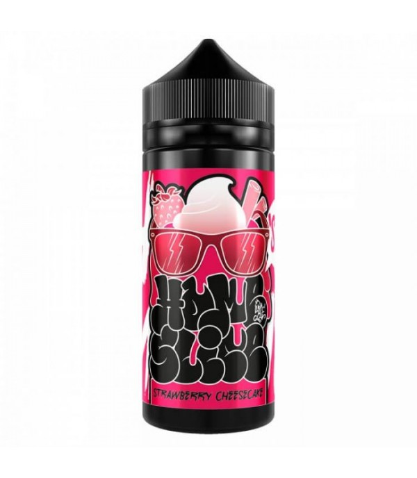 Strawberry Cheesecake By Home Slice 100ML E Liquid 75VG Vape 0MG Juice